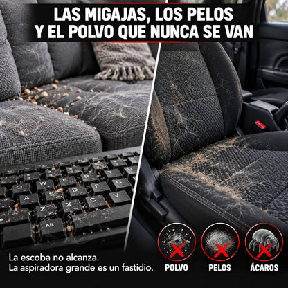 Mini Aspiradora DustForce Pro™ | Limpieza Profunda Sin Cables en Segundos