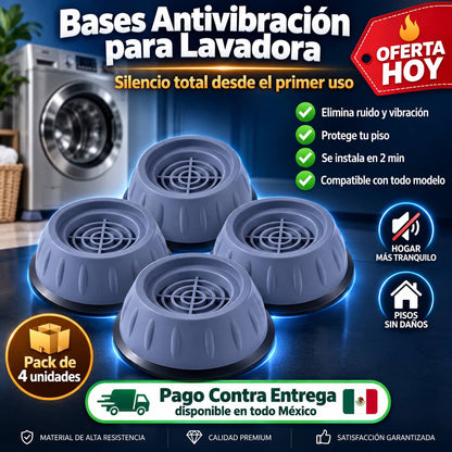 Bases VibraLock Pro™ | Adiós al Ruido y al Movimiento