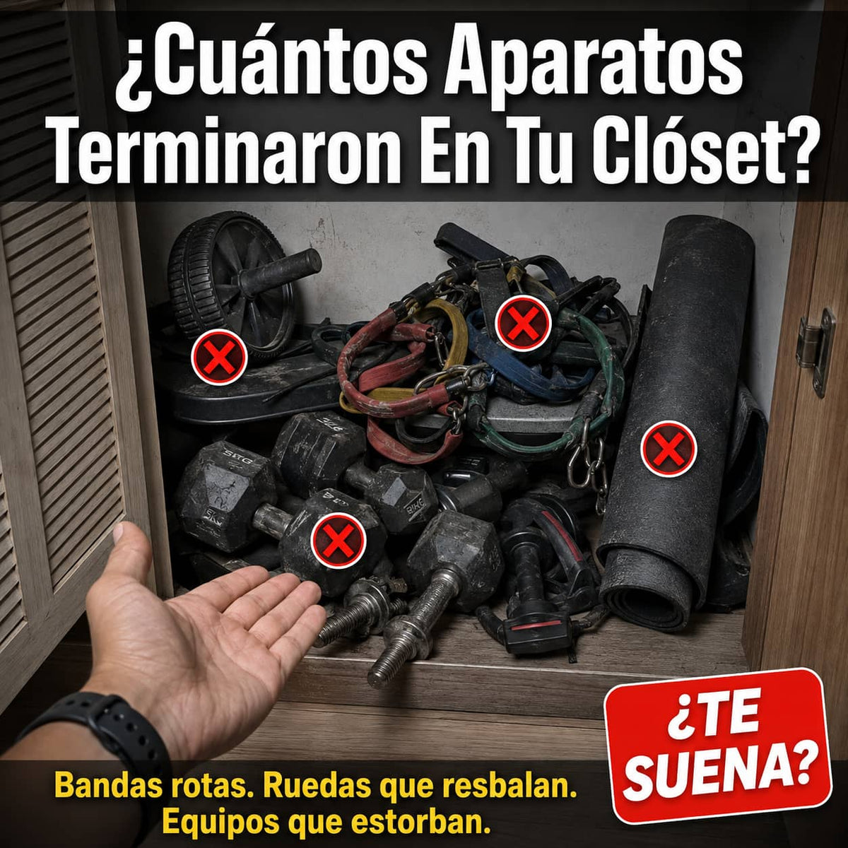 Barra Abdominal con Ventosa | Abdomen Marcado Sin Ir al Gym