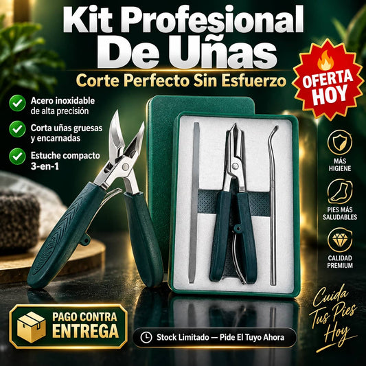 Kit de Manicura NailForce Pro™ | Corte Perfecto Sin Salir de Casa