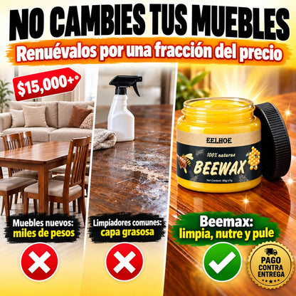 Cera de Abeja Beemax | Muebles Como Nuevos en Minutos