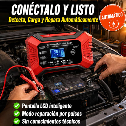 Cargador Inteligente de Batería 12V | Revive Baterías Viejas Sin Ir al Mecánico