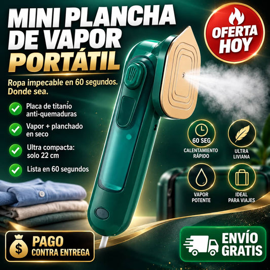 Plancha a Vapor Portatil de Mano