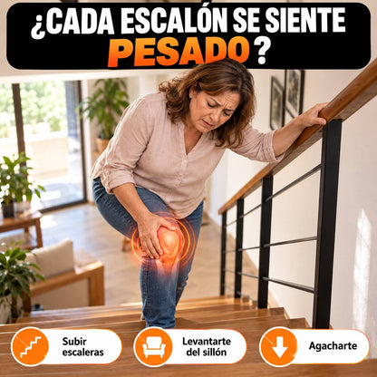 Rodillera con Resortes | Más Fuerza en Cada Paso