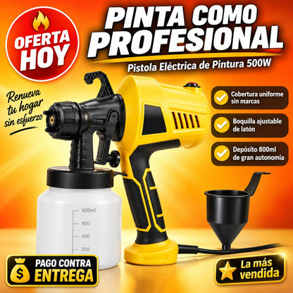 Pistola de Pintura Eléctrica | Acabado Profesional Sin Esfuerzo