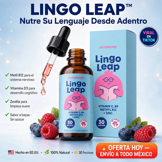 Gotas Lingo Leap™ | Impulsa el Habla de Tu Hijo de Forma Natural