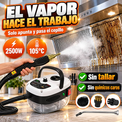 Máquina Limpiadora a Vapor | Limpieza Profunda Sin Químicos