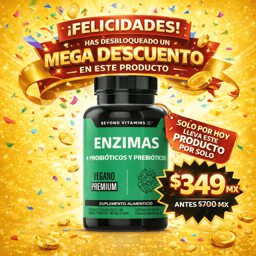 Suplemento Enzimas Digestivas +50% Descuento🔥