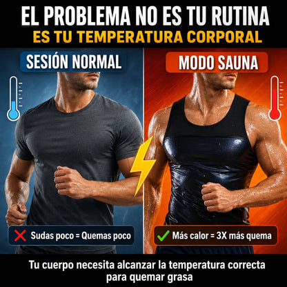 Chaleco Sauna Moldeador | Suda 3x Más y Define Tu Figura