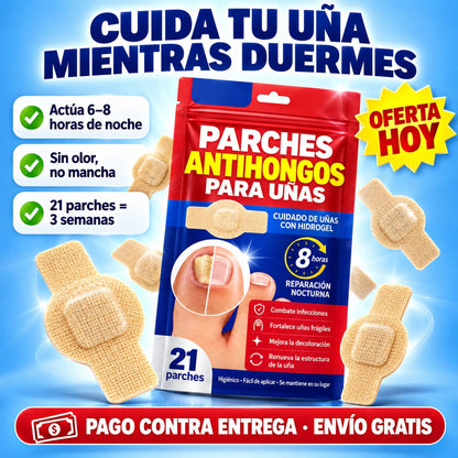 Parches para Uñas con Hongos | Uñas Renovadas Mientras Duermes