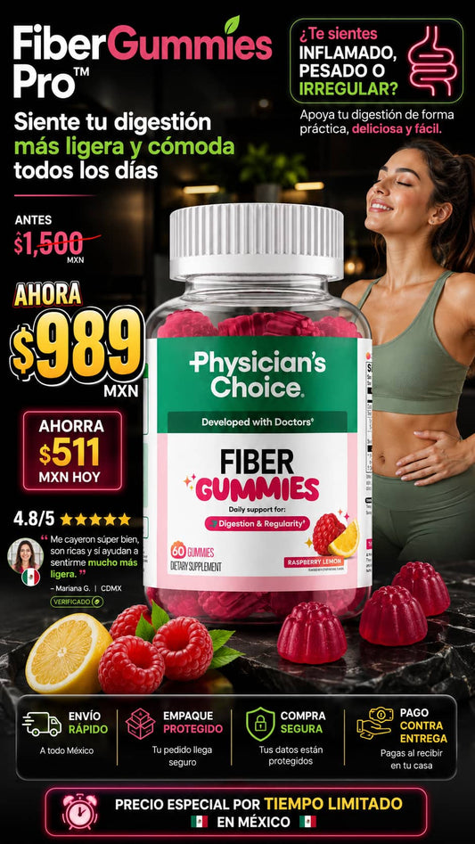 Physicians Choice Fibra 60 Gomas