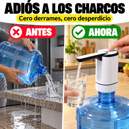 Dispensador HydroClick™ Para Garrafón | Agua Al Instante Sin Cargar Peso