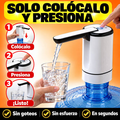 Dispensador HydroClick™ Para Garrafón | Agua Al Instante Sin Cargar Peso