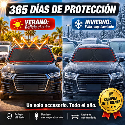 Parasol ThermoShield Auto™. | Tu Auto Fresco Sin Importar el Calor