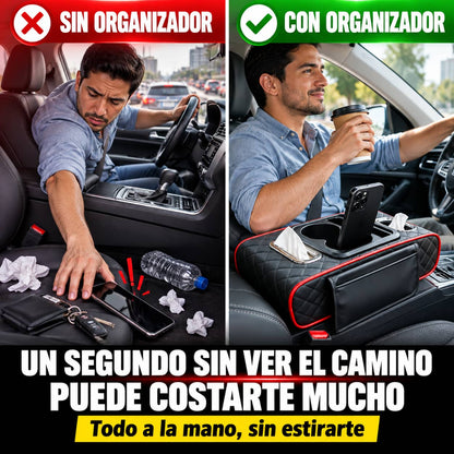 Organizador Para Reposabrazos De Auto | Todo En Orden Y A La Mano