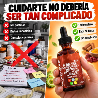 Gluco Gone™ Gotas | Apoyo Natural Para Tu Azúcar