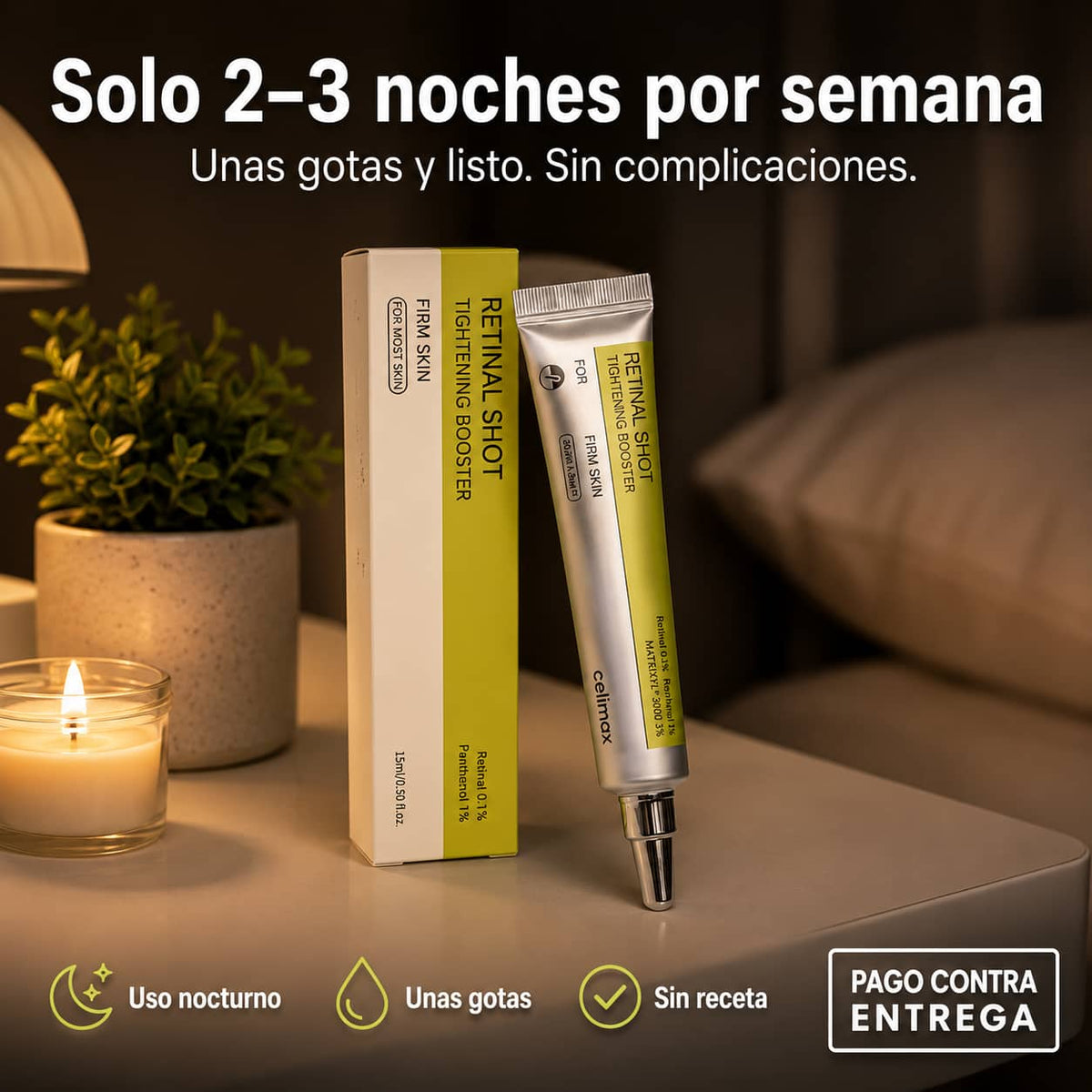 Booster Retinal Celimax | Piel Firme y Renovada Sin Irritación