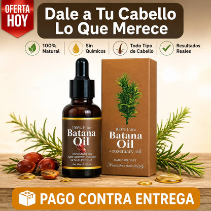 Aceite De Batana + Romero™ | Rescata Tu Cabello Seco y Sin Vida