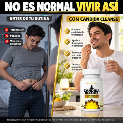 Suplemento Candida Cleanse 60 Capsulas