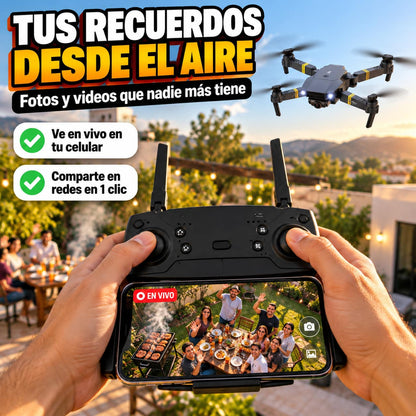 Dron Plegable SkyMaster X Pro™ | Vuela Fácil Desde el Primer Día