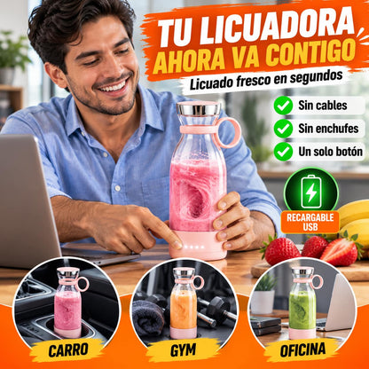 Vaso Licuador Blendora Pro™ | Tu Licuado Listo Donde Sea