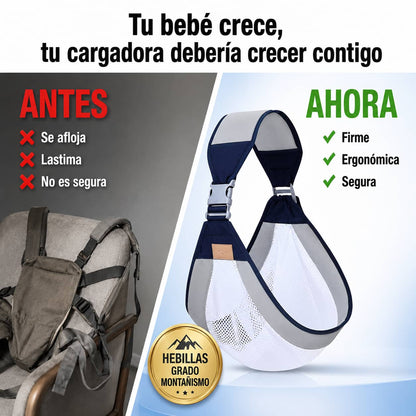 Cangurera BabySling Pro™ | Manos Libres Sin Soltar a Tu Bebé