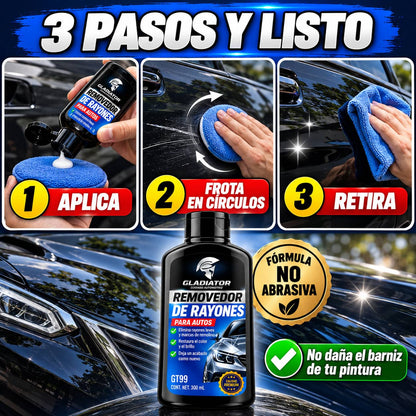 Quita Rayones Gladiator GT99 | Brillo de Agencia en Minutos
