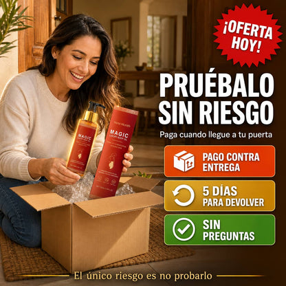 Aceite Corporal Magic | Piel Firme y Radiante Desde la Primera Aplicación