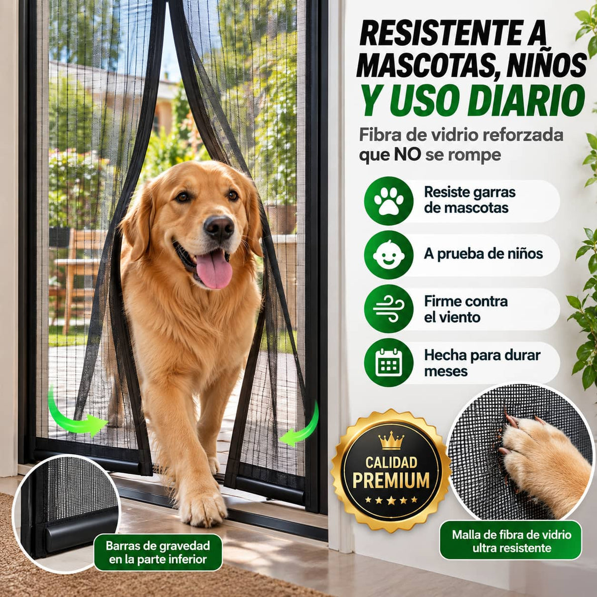 Mosquitera MosquiShield Pro™ | Ventilación Total, Cero Mosquitos