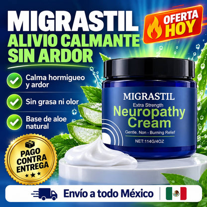 Crema Migrastil para Neuropatía | Alivio Calmante Sin Ardor