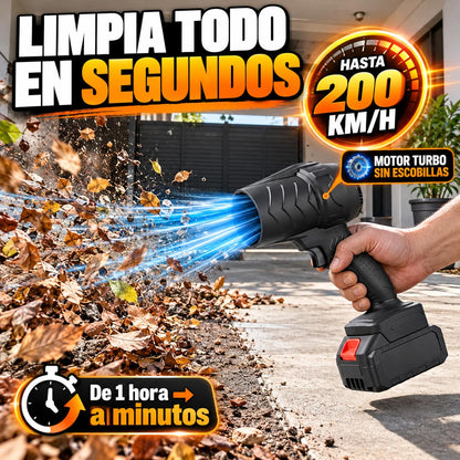 Soplador TurboBlow Max™ | Limpia en Minutos Sin Cables