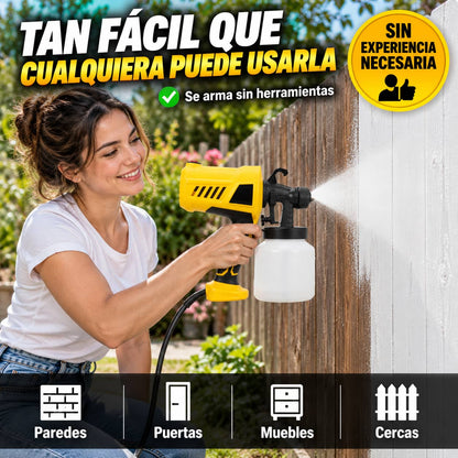 Pistola de Pintura Eléctrica | Acabado Profesional Sin Esfuerzo