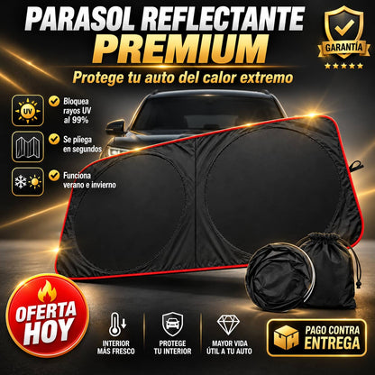 Parasol ThermoShield Auto™. | Tu Auto Fresco Sin Importar el Calor
