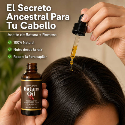 Aceite De Batana + Romero™ | Rescata Tu Cabello Seco y Sin Vida