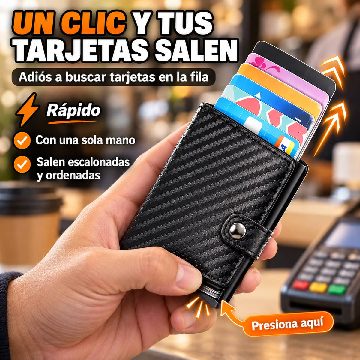 Cartera Anti-Clonación RFID | Tus Tarjetas Siempre Seguras