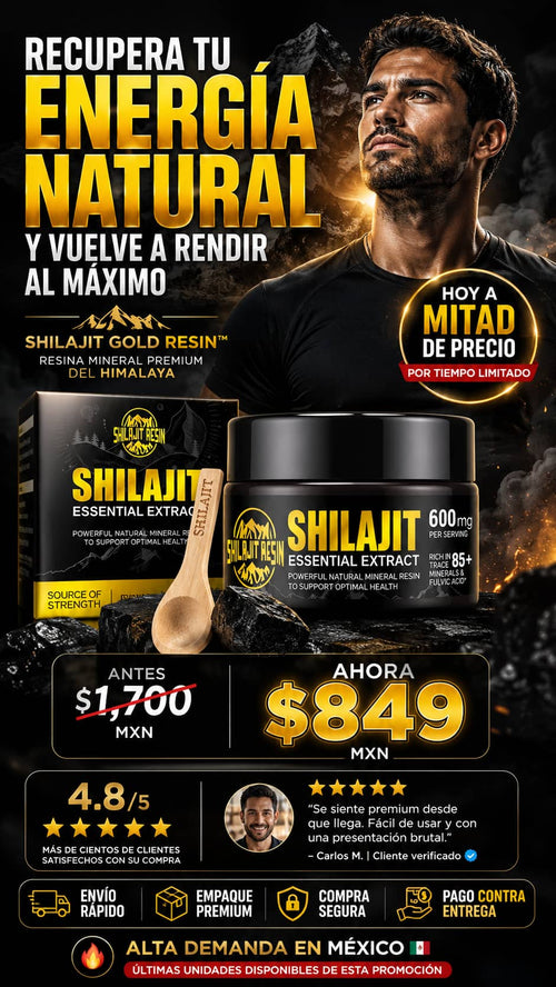 Shilajit Resina 50g Suplemento