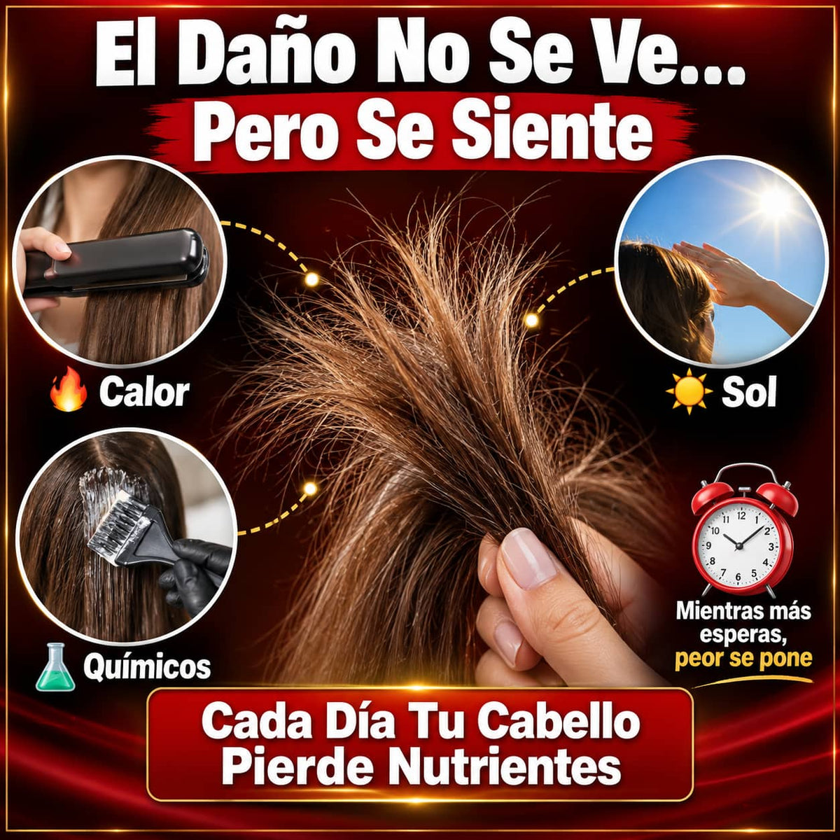 Cápsulas de Sérum Capilar | Brillo y Reparación Sin Enjuague