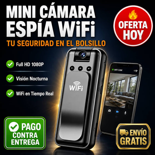 Mini Cámara Corporal Full HD | Tu Evidencia Siempre Contigo