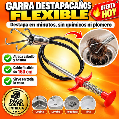 Pinza Destapa Tuberías | Adiós Coladeras Tapadas Sin Plomero