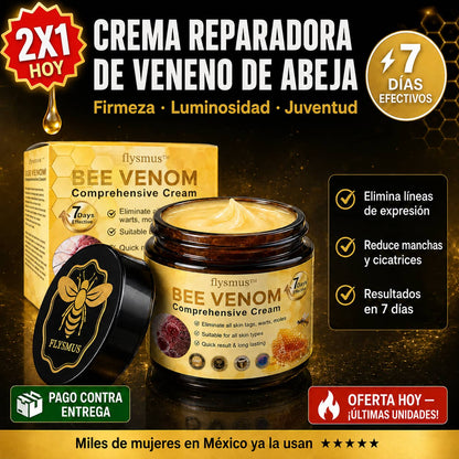 Crema Reparadora de Veneno de Abeja | Piel Firme y Rejuvenecida en Días