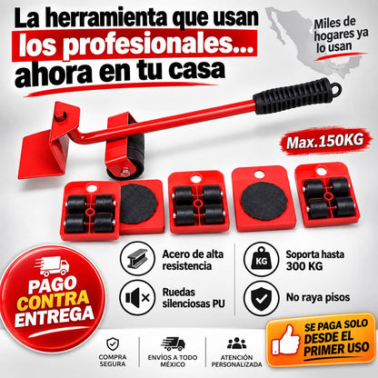 Palanca levanta muebles Pesados 360°