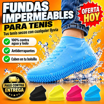 Fundas Impermeables DryStep™ | Tus Tenis Secos Aunque Llueva
