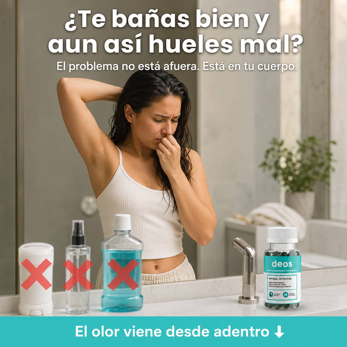DEOS Clorofila | Elimina El Mal Olor Corporal Desde Adentro