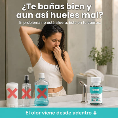 DEOS Clorofila | Elimina El Mal Olor Corporal Desde Adentro