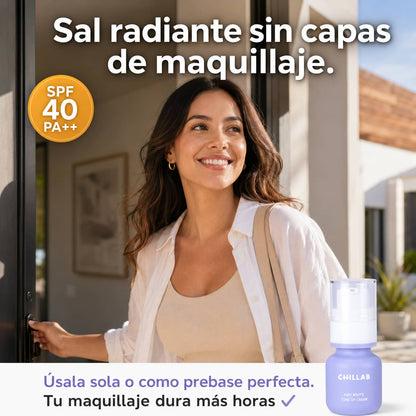 Crema Iluminadora Chillab | Piel Luminosa y Uniforme al Instante