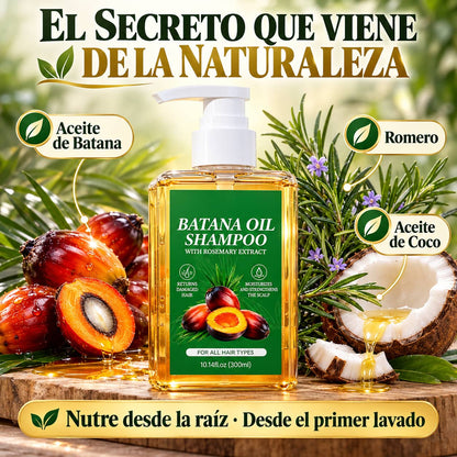 Shampoo de Aceite de Batana | Cabello Más Fuerte y Abundante