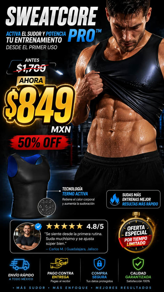 FAJA SAUNA MOLDEADORA CHALECO