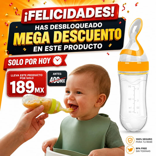 🏷️Cuchara De Alimento Para Bebes Viral +50%OFF⚡