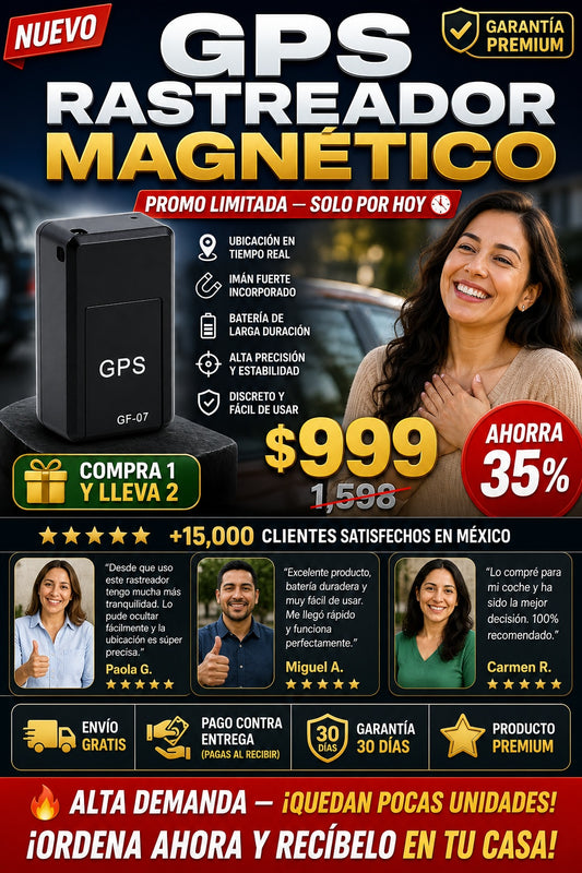 Gps Rastreador Magnético - imagen 1