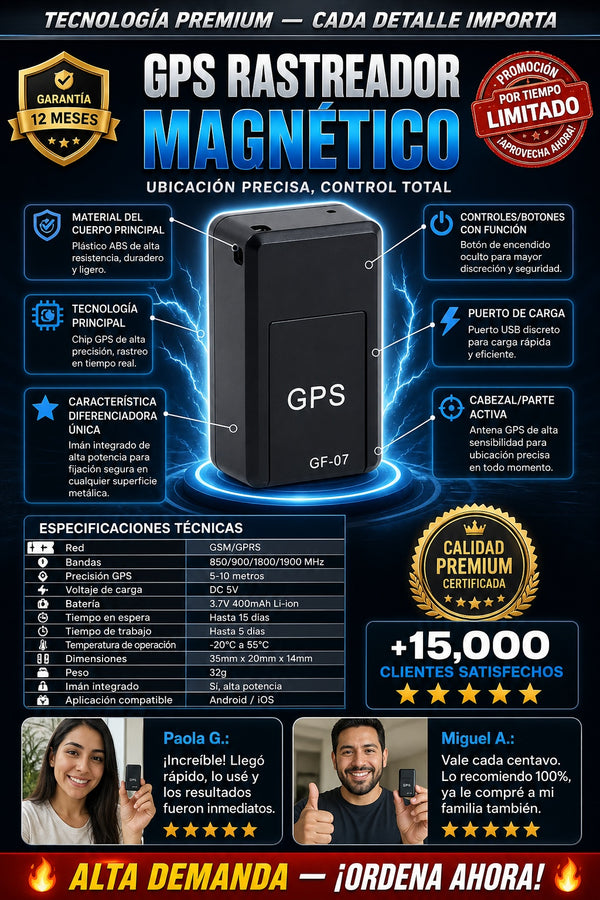 Gps Rastreador Magnético - imagen 7